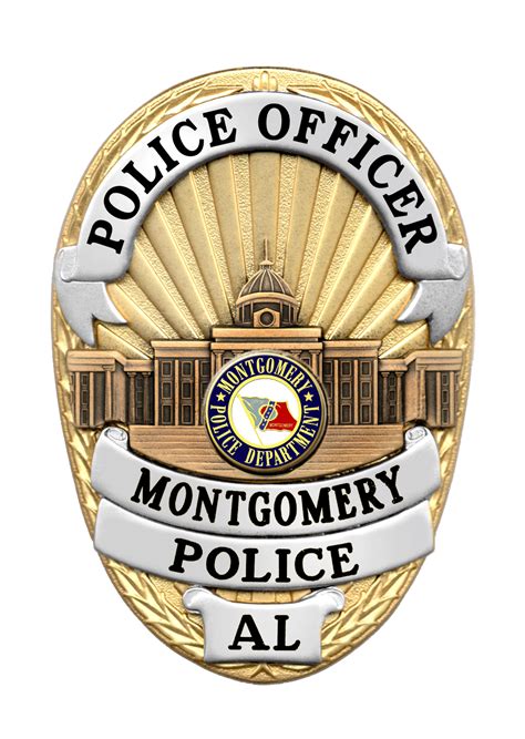 Montgomery Al Police Badge