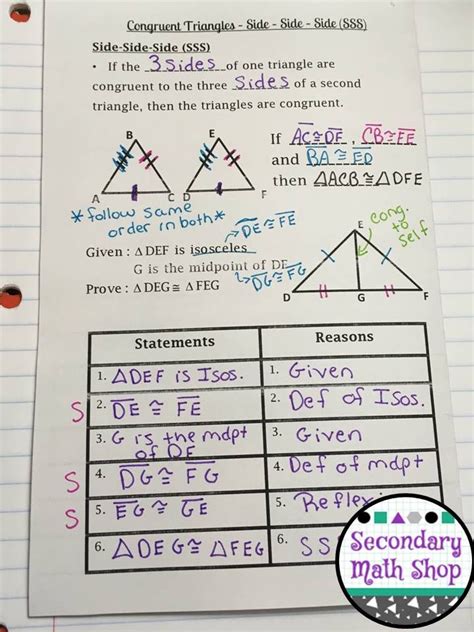 Setting up a worksheet that consists of three columns where the first column contains a series of. 2.8 Angle Proofs Answerkey Gina Wilson / ShowMe - V=rw ...