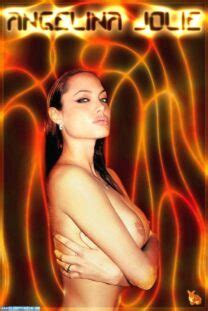 Angelina Jolie Horny Squeezing Tits Celebrity Fakes U