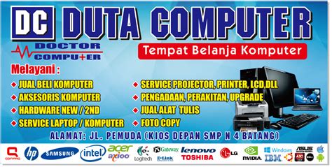 Contoh Desain Banner Spanduk Toko Komputer 2016 Phreakza Images