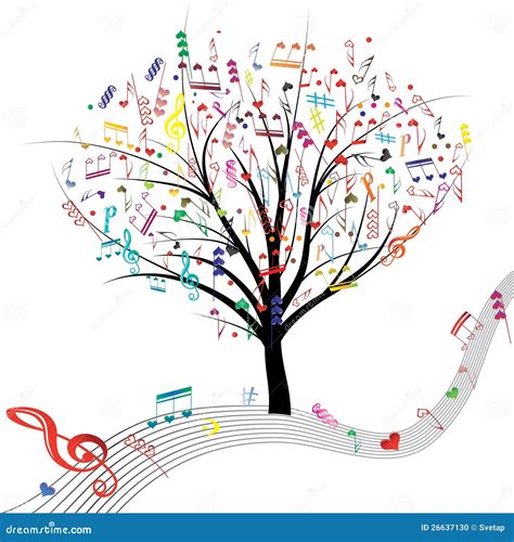 Music Tree Stock Vector Illustration Of Decoration 26637130