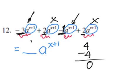Simplificación De Expresiones Algebraicas Actividad De Repaso Vi Parte