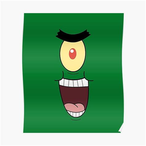 Plankton Evil Laugh Poster For Sale By Keithmasnderson Redbubble