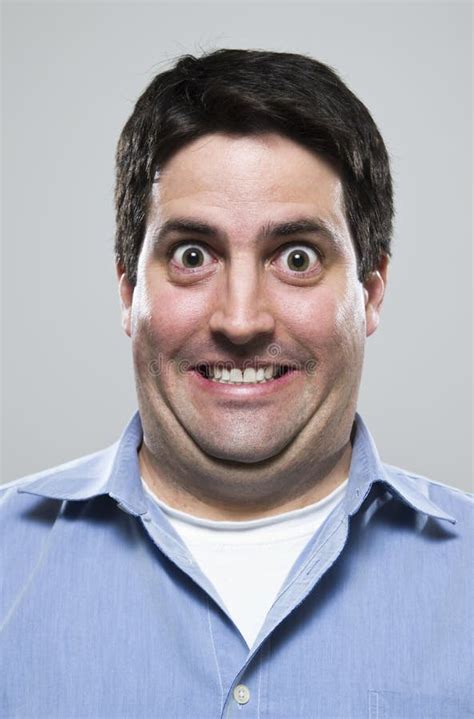 Overly Excited Man Stock Photo Image 29132620