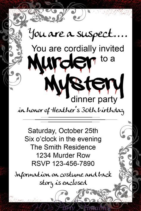 Pin On October Murder Mystery