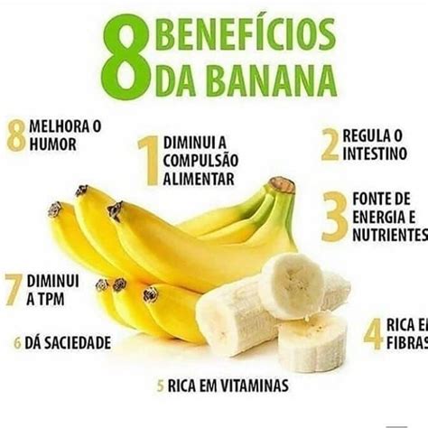 8 benefícios da banana Banana Benefits Fruit Benefits Health Food