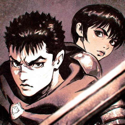 Berserk Guts And Casca By Ilya Kuvshinov Manga Anime Anime Art Ilya Kuvshinov Manga Gift