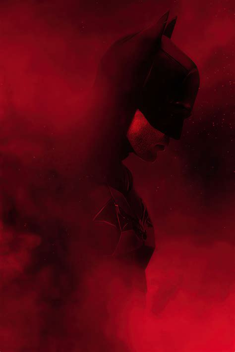 1080x1620 The Batman Red Theme Dope 1080x1620 Resolution Wallpaper Hd