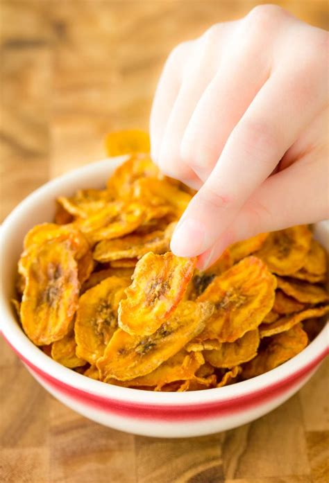 Healthy Baked Banana Chips Recipe Video A Spicy Perspective