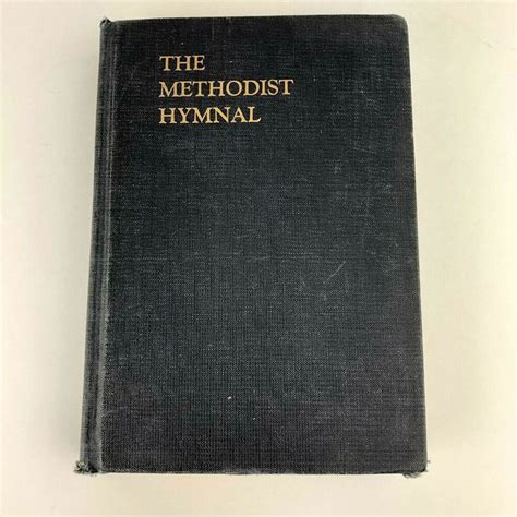 The Methodist Hymnal 1939 Vintage Hymns Songs Christian Music Hardback