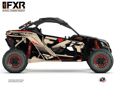 Can Am Maverick X3 Utv Fxr N1 Graphic Kit Sand Kutvek Kit Graphik