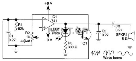 555 Sine Wave Generator Circuit Circuit Diagram