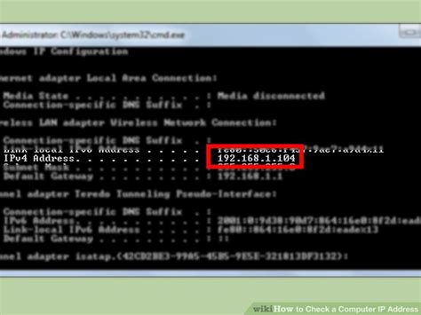 After succeeding, use the net use command in the command prompt. How to Check a Computer IP Address: 5 Steps (with Pictures)
