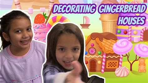 Super Sisters Irl Gingerbread House Decorating Youtube