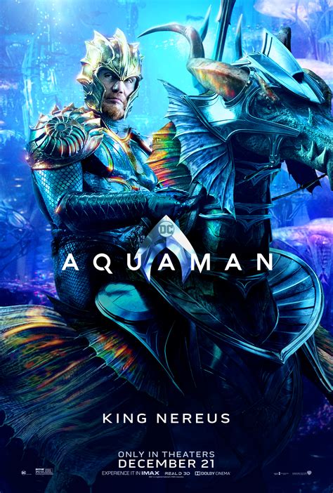 Aquaman 2018 Character Poster Dolph Lundgren As King Nereus