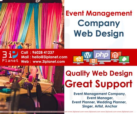 Event Management Website Design Company Event Management Web