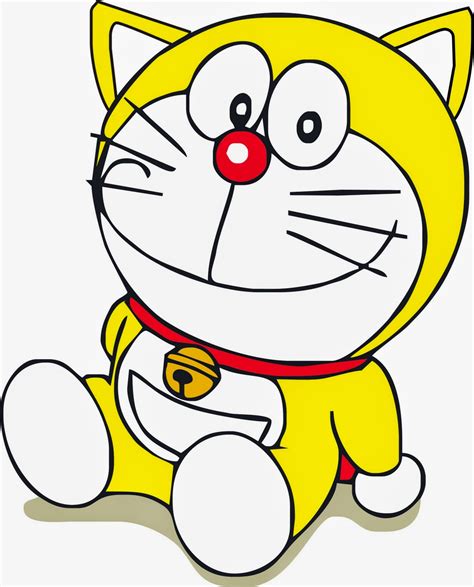 Wallpaper Doraemon Warna Kuning Gudang Gambar