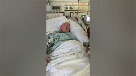 Grandpa Waking Up After Brain Surgery Youtube