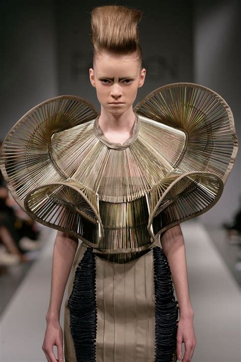 Collections Womenswear Iris Van Herpen Sculptural Fashion Innovative Fashion Design