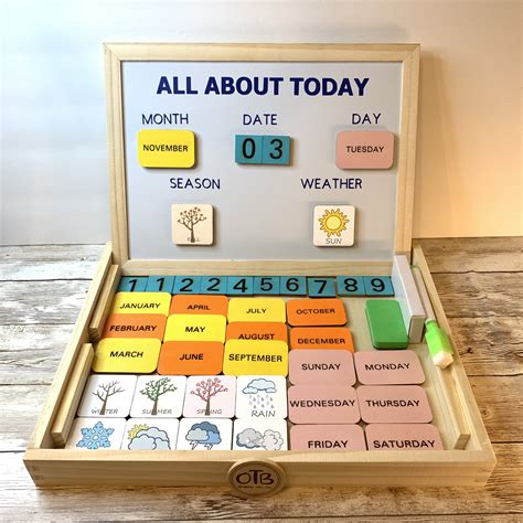 All About Today Kids Play And Learn Kit Etsy