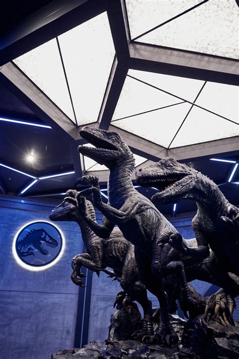 Photos New Jurassic World Velocicoaster Promotional Images Released First Look Inside The