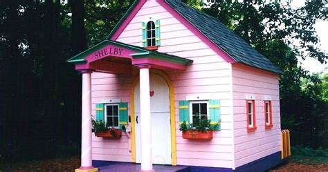 Easter Egg Backyard Playhouse ~ Lilliput Play Homes Custom Childrens