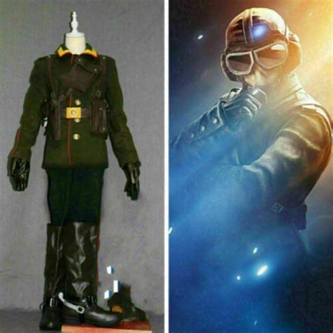 New Rainbow Sixsiege Jager Elite Combat Uniform Outfit Cosplay Costume