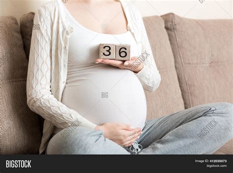 Pregnant Woman White Image And Photo Free Trial Bigstock