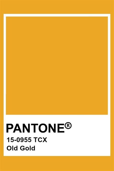 Pantone Old Gold Pantone Color Pantone Color Chart Pantone Colour