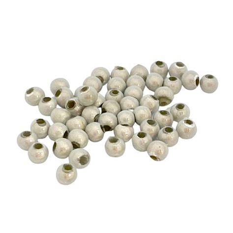 4mm Miracle Beads Pack Of 50 Silver Grey Spoilt Rotten Beads