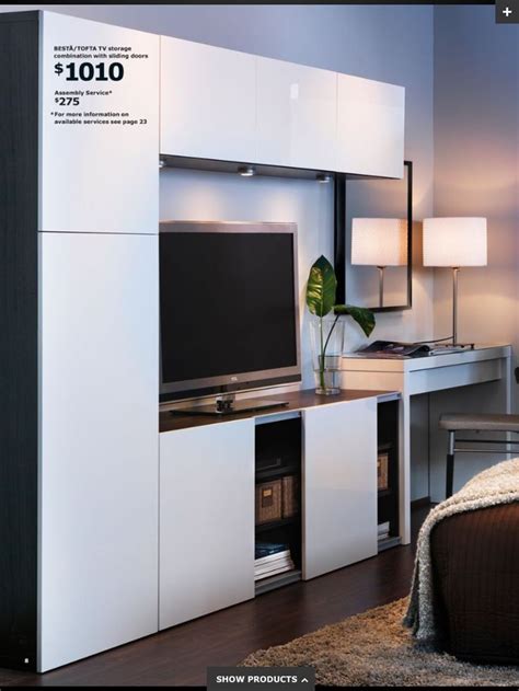 If you like desk / wall unit, you might love these ideas. ikea-wall-unit-desk.jpg (736×981) | Ikea wall units, Ikea ...