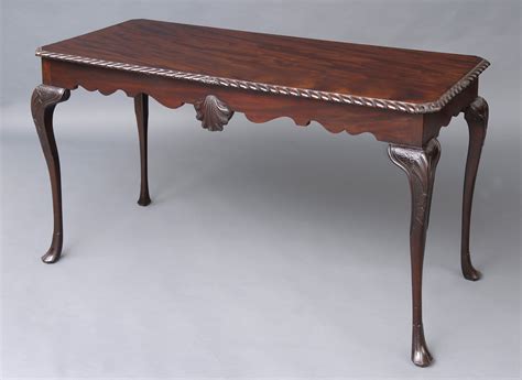 Antique Side Tables Antique Irish Carved Mahogany Side Table