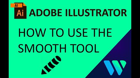How To Use The Smooth Tool In Adobe Illustrator Youtube