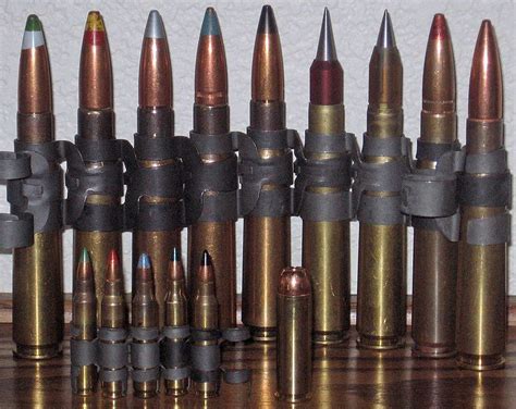 50 Bmg Back Row Left To Right Mk211 Raufoss Multipurpose Round