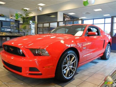 2014 Race Red Ford Mustang Gt Premium Coupe 79813948