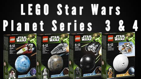 Hang your planet from the ceiling. LEGO Star Wars Planet Series 3 & 4 Images - YouTube