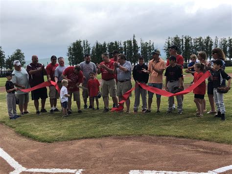 New Youth Baseball Field Opened Saturday — Tupper Lake Free Press