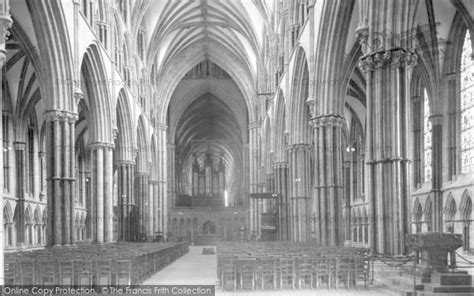 Photo Of Lincoln Cathedral Nave East 1890 Francis Frith