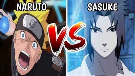 Seru Uzumaki Naruto Vs Sasuke Uchiha Naruto Shippuden Ultimate Ninja