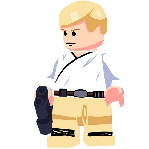 Fnf Lego Star Wars Luke Skywalker By Brandonbeak2405 On Deviantart