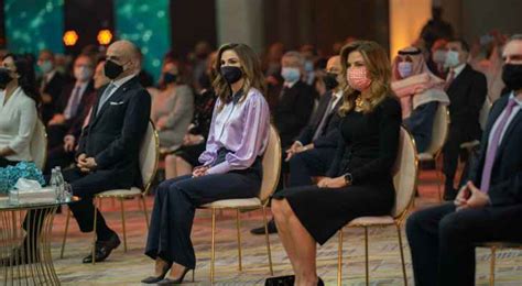 Queen Rania Honors Recipients Of King Hussein Roya News
