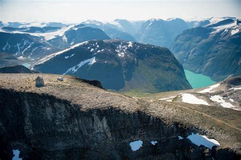 Norways Highest Mountain Peak With Its Foot In The Sea Daily