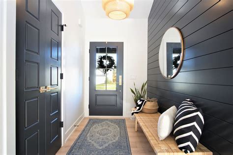 Black Doors White Trim A Striking Look For Interior And Exterior