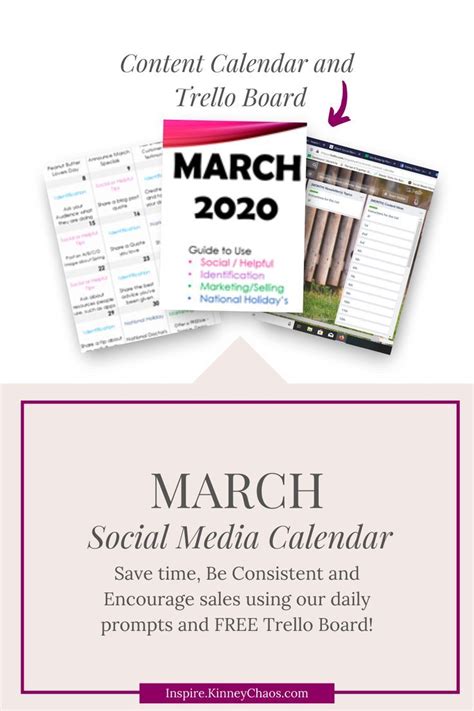 Looking for a cool new board background? Ultimate March Social Media Calendar for 2021 + Trello ...