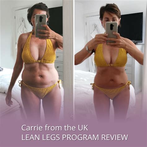 Lean Legs Program Review By Carrie From The Uk Rachael Attard