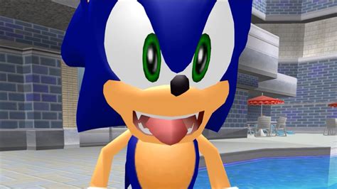 Lets Play Sonic Adventure Dx What Is Wrong With Sonics Face Youtube