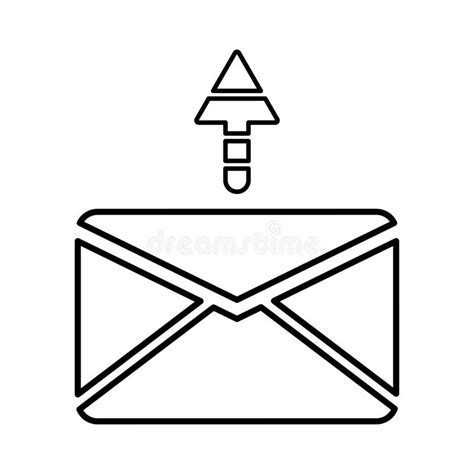 Send Mail Icon Stock Vector Illustration Of Sending 258285008