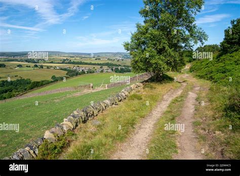 Beautiful Yorkshire Countryside Around Hepworth And Holmfirth On A