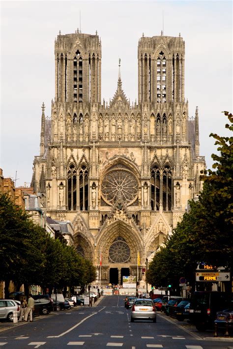 Cathédrale De Reims France Residence Architecture Cathedral