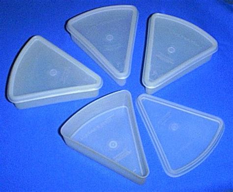 tupperware pie wedge seals slice keepers containers